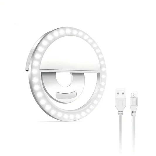 Clip-On Selfie Ring Light