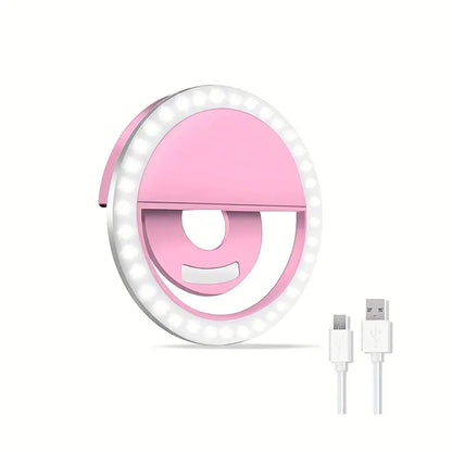 Clip-On Selfie Ring Light
