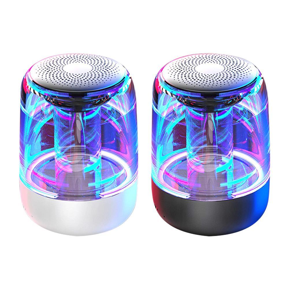 Portable Bluetooth Speaker with LED Lights