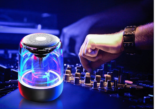 Portable Bluetooth Speaker with LED Lights