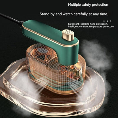 Portable Mini Steam Iron – Fast Heating Travel Iron for Clothes
