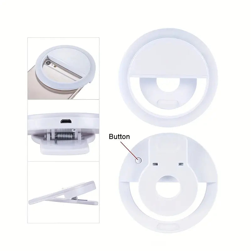 Clip-On Selfie Ring Light