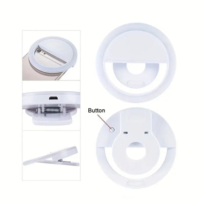 Clip-On Selfie Ring Light