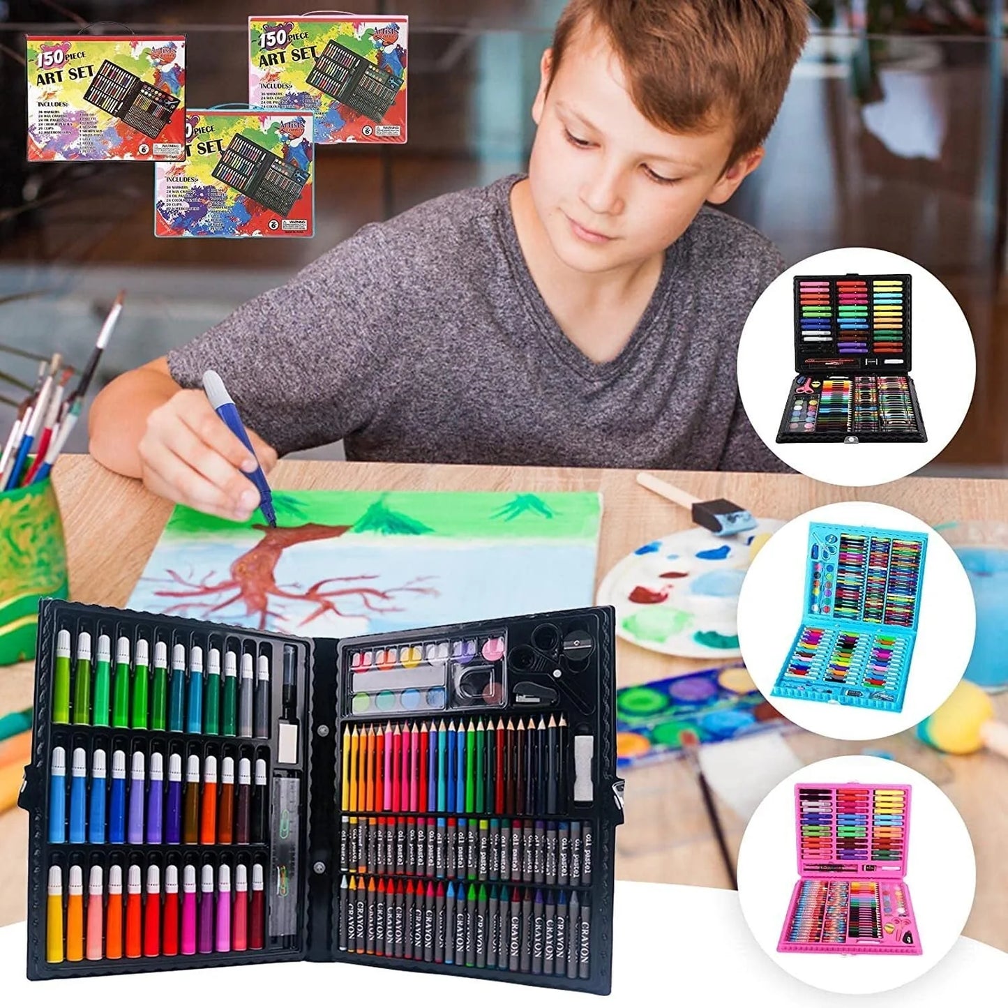 مجموعة رسم كوبي شيونغ للأطفال - مجموعة رسم إبداعية وآمنة